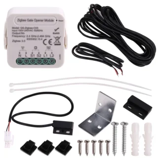 Módulo de abridor de puerta inteligente Tuya, módulo controlador de puerta ZIGBEE, interruptor de puerta de garaje