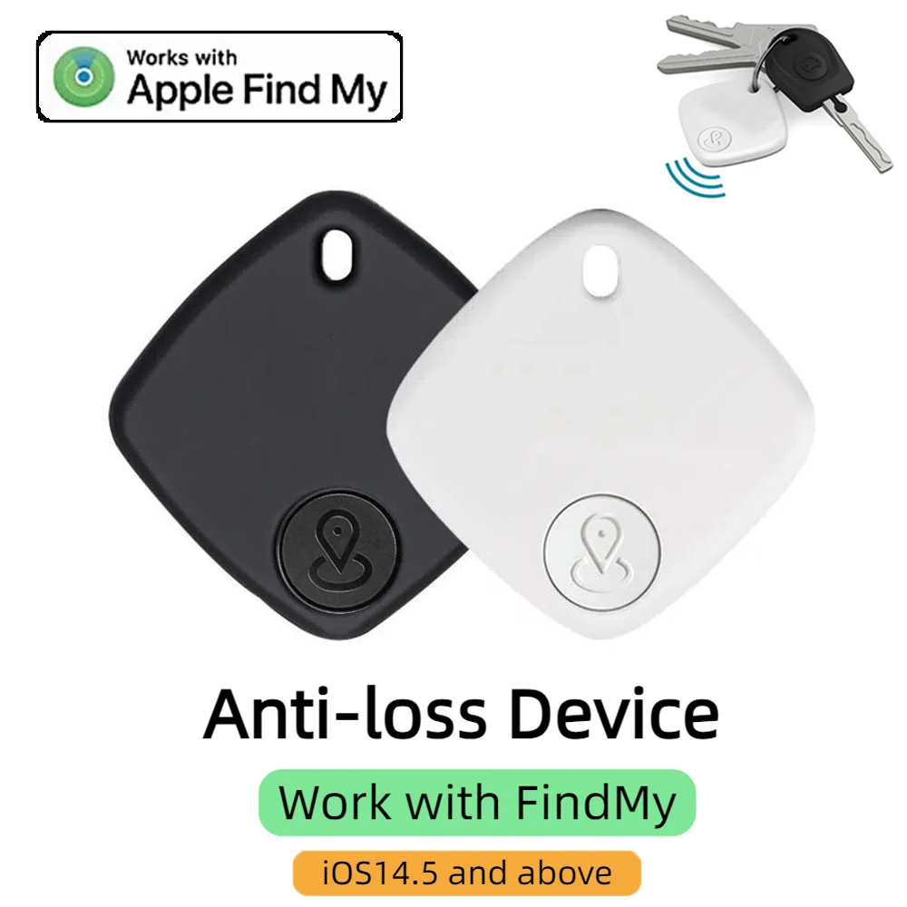 Dispositivo antipérdida de posicionamiento GPS con etiqueta de aire inteligente F2 para iPhone iPad iOS Find My App dispositivo de seguimiento gps Bluetooth localizador