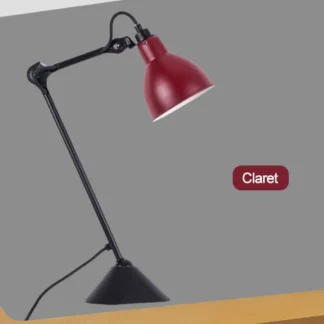 SANDYHA Lámpara de mesa minimalista moderna Protección para los ojos Luz de escritorio LED para dormitorio Estudio Oficina Lectura Mesita de noche Multifuncional