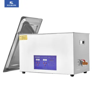 Limpiador ultrasónico Roomark 2L 3L 6.5L 10L 15L 30L con calentador con temporizador Digital, lavadora portátil de acero inoxidable, electrodoméstico