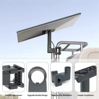 A72Z para soporte de escalera RV Gen 3 360 ° Estante de montaje ajustable para accesorios de montaje V3, adaptador de tubo de rango