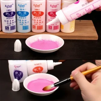 Juego de pigmentos de pintura afrutada en polvo, 8 colores, 70g, accesorios para colorear de artistas no tóxicos