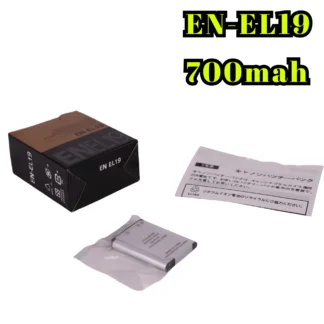 Para Nikon EN-EL19 batería 700mAh completamente decodificada para Coolpix S2800 S2900 S3100 S4100 S4300 W150 cámara Digital