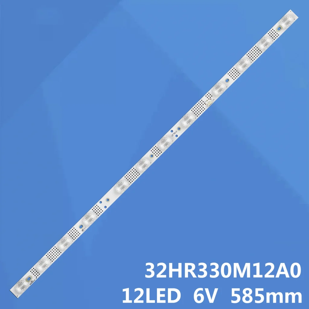 1/5/10 Uds 12LED(6V) tira de LED para iluminación trasera 32HR330M12A0 V3/V5/V6 4C-LB3212-HR02J para 32L21 32HE5800 32HD5506 32HD5526 32HD5536