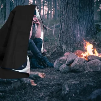 Manta de emergencia de servicio pesado, equipo de supervivencia, manta aislada impermeable, lona de emergencia para Camping, senderismo, Bushcraft