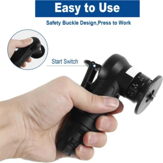 Herramienta de biselado neumático, máquina biseladora de recorte de desbarbado de Metal de 45 grados, Kit biselador de borde de arco de máquina biseladora F