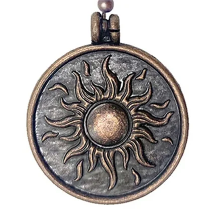 A93E-6Pcs juego de cadena de tracción para ventilador de techo, diseño de sol y luna, extensión de cadenas de tracción, cadena de tracción para ventilador de bola con cuentas de cobre con adorno