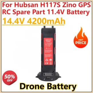 New11.4v 4200mAh GIFI POWER batería de litio para Hubsan H117S Zino GPS recambio de control remoto batería de 11,4 V