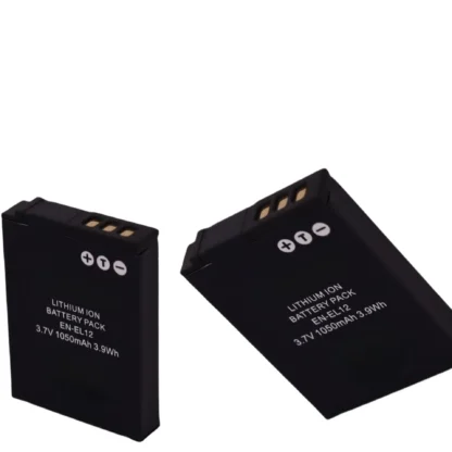10 Uds EN-EL12 batería de iones de litio de 1050mAh para cámaras digitales Nikon Coolpix S3100 S3300 S4300 S5300 S6300-reemplazo de alta capacidad