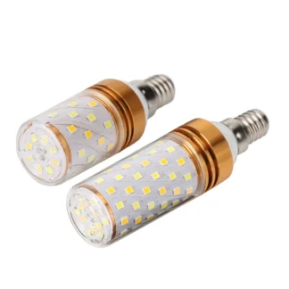 E14 85-265V LED Luz de maíz 8W 16W Lámpara de bombilla regulable para decoración interior del hogar