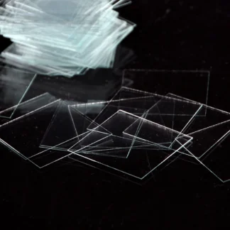 100 Uds. Cubiertas para portaobjetos de microscopio, cubiertas para portaobjetos de vidrio, 18x18mm