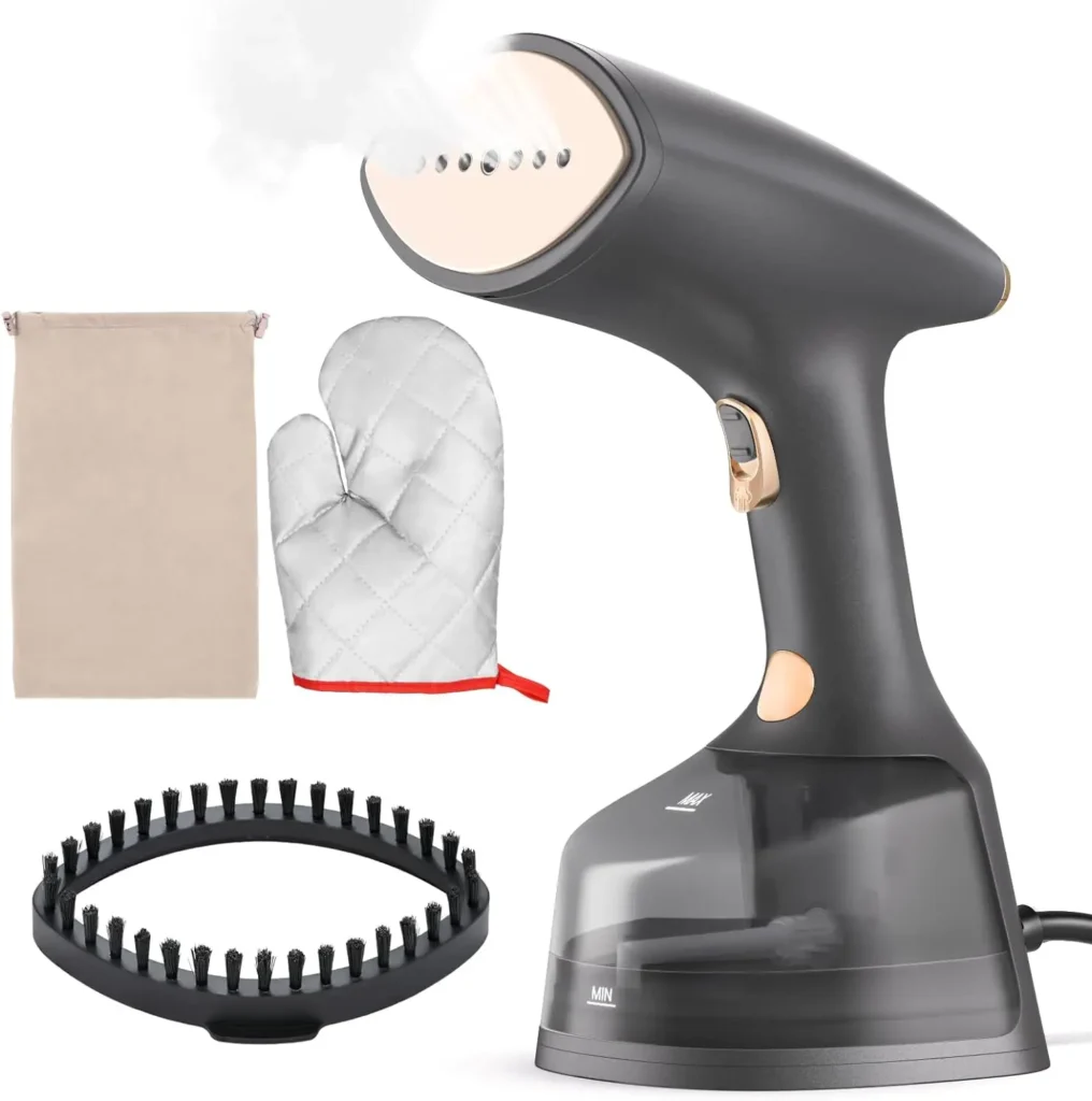 E16 Ropa de mano de alta potencia LED táctil 1800W Gris Oro Pintura metálica Ropa verticalmente y horizontal Reino Unido