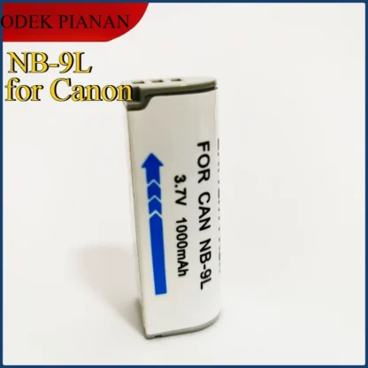 10 Uds. Batería de NB-9L de 1000mAh para Canon PowerShot reemplazo para Canon IXUS 300/510HS/IXY50S/PC156 fuente de alimentación para cámara digital