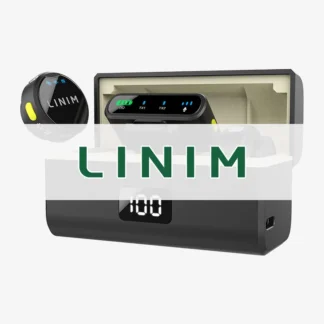 Micrófono Lavalier inalámbrico LINIM con cancelación de ruido, batería de 23H para cámara iPhone tipo C para entrevista Vlog, transmisión en vivo M8