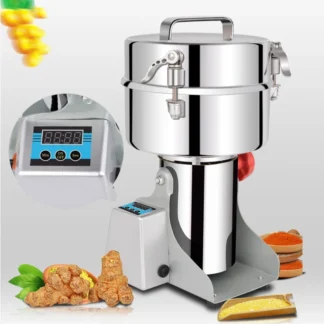 2500G LCD 3000W Pulverizador de especias comercial Panax Notoginseng Pulverizadores de cereales