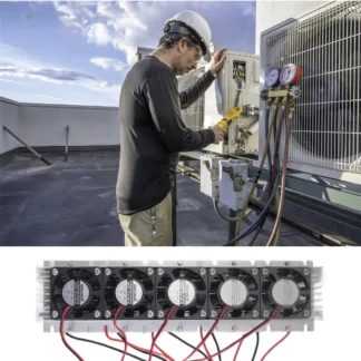 OQZEX 300W termoeléctrico Peltier refrigeración enfriador DC12V Semiconductor aire acondicionado sistema de refrigeración accesorios Kit DIY