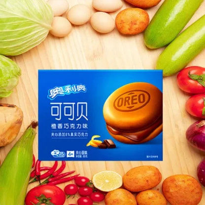 2 paquetes de tarta de cacao Oreo sabor chocolate naranja 4 piezas 3,11 oz (88 g)