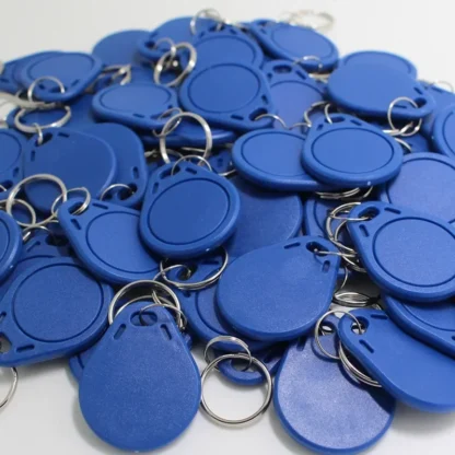 5 uds etiqueta 125KHz tarjeta RFID de proximidad llaveros Control de acceso tarjeta inteligente 11 colores protección de llavero