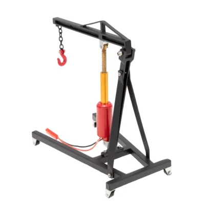 Soporte de mantenimiento de motor de grúa eléctrica de Metal B50B, conector de soporte de motor para coche trepador de control remoto Traxxas TRX4 Axial SCX10 1/10
