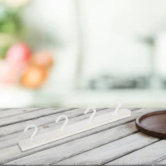 Gancho deslizante retráctil sin perforaciones, soporte para utensilios de cocina, organizador debajo del gabinete, estante para ahorrar espacio, gancho deslizante, colgador de cocina