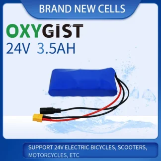 18650 7S1P-7S4P 3.5Ah-14Ah OXYGIST 24V 25,2 V batería de litio con 20A BMS nuevo para equipo de luz LED para silla de ruedas Scooter