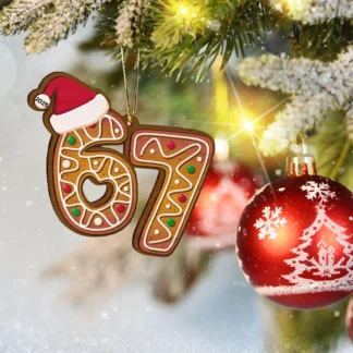 Navidad 67 modelo adorno decoración colgante decoración navideña para árbol de Navidad ventana fiesta exhibición DF