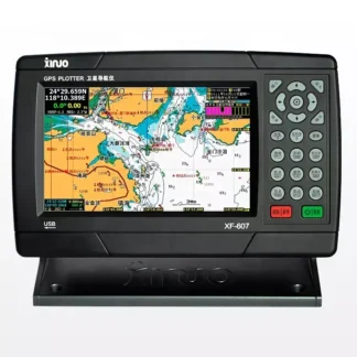 Xinuo XF-607B Plotter de cartas GNSS marino de 7 pulgadas Transpondedor AIS Clase B/XF-808B Plotter de gráficos GPS de 8 pulgadas con transpondedor AIS