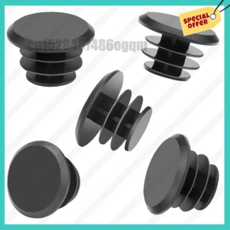 -ABJZ 50 Uds tapones de barra de bicicleta de montaña tapones de extremo de manillar de bicicleta de carretera MTB tapas de manillar tapones de extremo de barra de agarre de mango de plástico