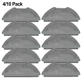 Kit de paño de mopa de microfibra, fregado eficiente y práctico, accesorio perfecto para Robot aspirador Airrobo GT21, 10/4 Uds.