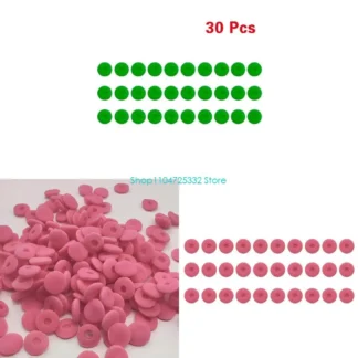 P5EA 30pcs Auriculares 15 mm Cubierta esponja Flexible auriculares punta punta los auriculares suaves