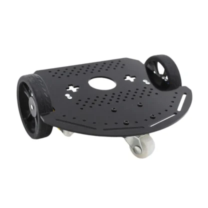 Reemplazo de chasis de coche Robot inteligente 2WD, antideslizante de alta fricción con Base de motores dobles, fácil instalación, pieza de vehículo inteligente