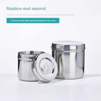 Cubo de esterilización, caja de esterilización, laboratorio, tanque de medicina de acero inoxidable, cubo de esterilización, laboratorio engrosado