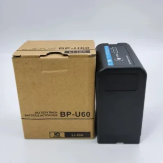 Batería de repuesto BP-U60 de 6600mAh completamente decodificada para videocámara profesional Sony PMW-280 PMW-EX3 PMW-EX1 PMW-350 F3 F5 FDR-AX700