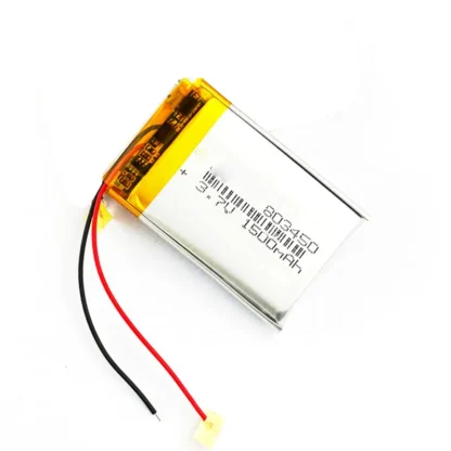 2/5/10/20 piezas 3,7 V 1500 mAh 803450 Conector JST de batería de iones de polímero de litio de 2,0 mm