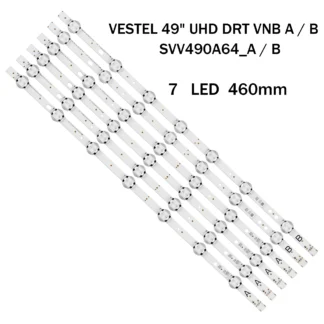 VES490QNDS VES490QNDL-2D-U11 N11 N12 SVV490A64-A B Tira de LED para iluminación trasera DLED49287FHDCNTD 49UD8380 49UD8400B D49U400M4CW LT-49K880