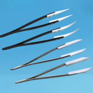 Pinzas de cerámica Pinzas de politetrafluoroetileno Pinzas de alta temperatura resistentes a ácidos y álcalis