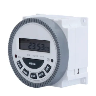 Temporizador Digital Frontier de 24 horas, 5 uds., TM-619 30A, 220V, temporizador Digital programable semanal con cubierta protectora, interruptores de tiempo