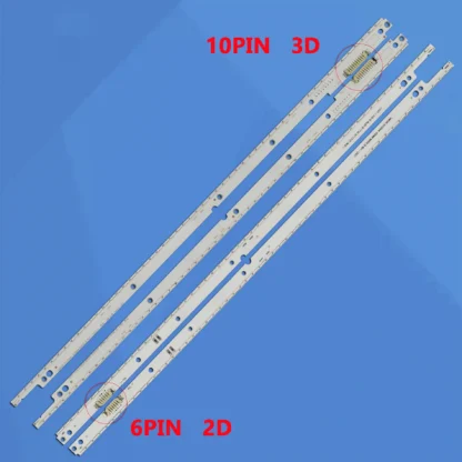 Tira de LED para iluminación trasera 56 lámparas para Samsung 40 "TV UA40ES6100J UE40ES5500K UE40ES6710 2012SVS40 7032NNB derecha/LEFT56 2D 3D T400HVN01.0