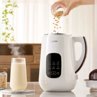 Máquina de leche de soja totalmente automática para el hogar, 3-5 personas, temporizador inteligente pequeño para romper paredes, sin hervir, sin filtro