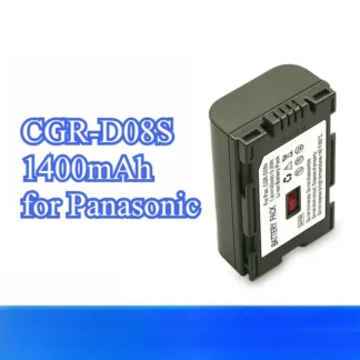Batería de repuesto de 1400mAh para cámara digital Panasonic CGR-D08S CGR-D16S CGR-D28S
