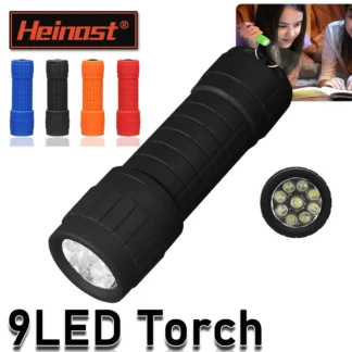 Mini linterna LED portátil para niños, linterna de mano para exteriores, impermeable, para acampar, noche, uso de antorcha de emergencia, 3 pilas AAA