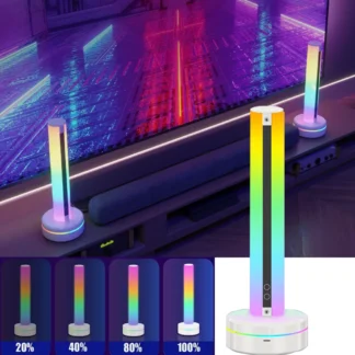 Barra de luz LED USB RGB, tira de luz de ambiente que cambia de Color, lámpara de captación ambiental de ritmo, retroiluminación de TV, decoración de escritorio para juegos de ordenador