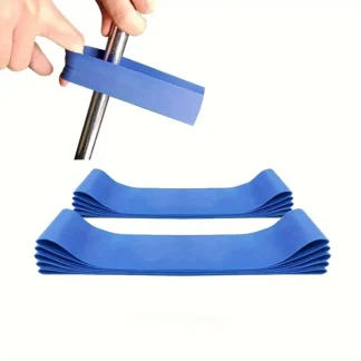 Banda elástica para ejercicio, banda de resistencia para aliviar el estrés, yoga físico, banda elástica para cadera y pierna para principiantes