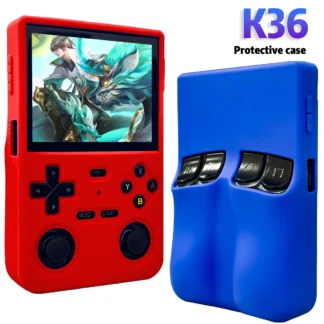 Funda de silicona K36 para K36 funda protectora suave K36 antiarañazos/a prueba de golpes/lavable Protector accesorios para consola de juegos