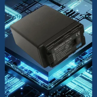 2 uds 6600mAh VBG6 batería para Panasonic AG-HMC73MC/AC160/HDC-MDH1 potencia de videocámara profesional de iones de litio de Ultra alta capacidad