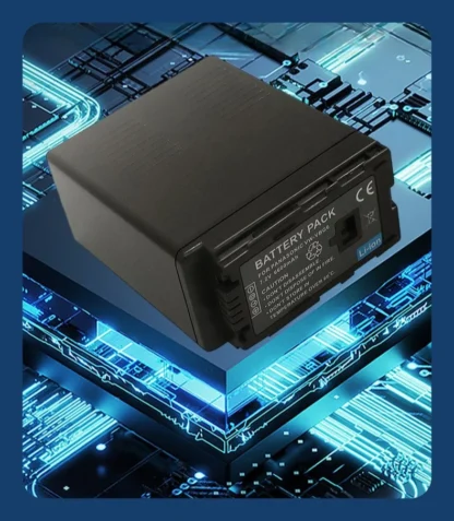 2 uds 6600mAh VBG6 batería para Panasonic AG-HMC73MC/AC160/HDC-MDH1 potencia de videocámara profesional de iones de litio de Ultra alta capacidad