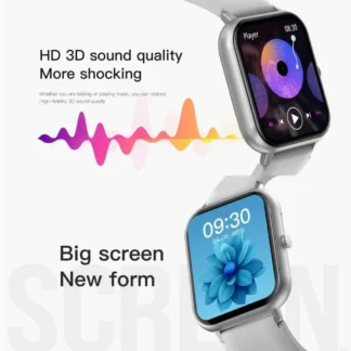 Reloj inteligente multifunción con 7 días espera 1.83 pulgadas Pantalla color seguimiento presión arterial y control