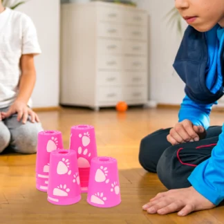 Tazas apilables de velocidad, diseño creativo, uso multifuncional, fácil de limpiar, juegos de fiesta simples y prácticos, 12 Uds.