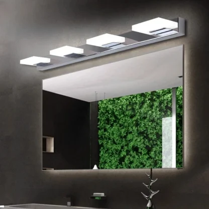 Tira de luces Led de pared Simple y moderna, longitud de 50cm, 90-260V, dormitorio, mesita de noche, sala de estar, decoración de fondo, ingeniería de Hotel