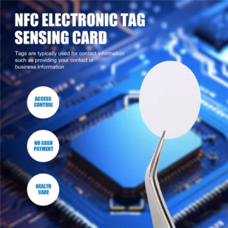 Para etiquetas NFC Ntag215, tarjetas NFC de monedas de PVC en blanco compatibles con todos los teléfonos móviles y dispositivos habilitados para NFC-(30PCS)